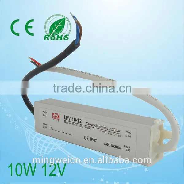 12v 10w High Power Led Driver Supply Switching 12v Switching Adapter Power Supplies