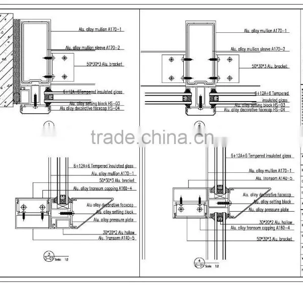 Point Fixing Glass Curtain Wall With ISO/CE Approval photo-5