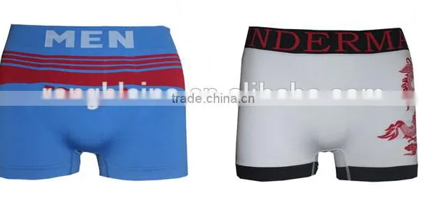 Custom Made Elastic Mens Boxer Shorts Wholesale photo-6