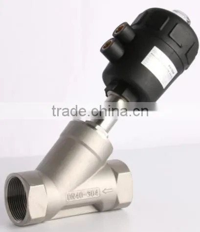 Double Two-way Angle Seat Valves With Flange photo-2