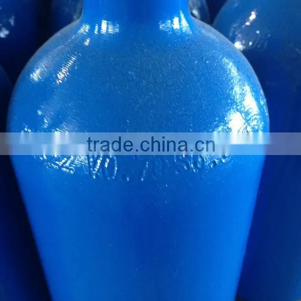 Portable Medical Oxygen Cylinder 0.7L Blue Color photo-2