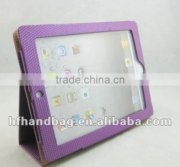 Violet Flat computer&To get on the Internet package leather bag