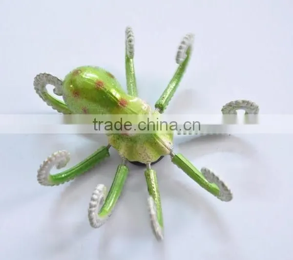4 Inch Plastic Glitter Surface 0ctopus Shapes Fridge Magnet for Tourism, Ornaments Gift Craft photo-3