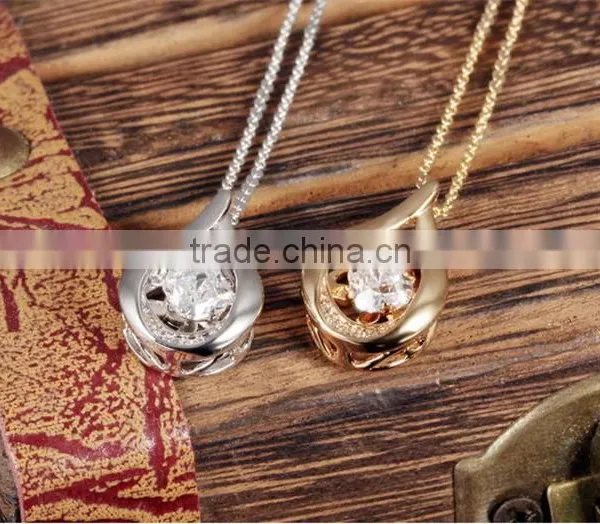 Gold Plated Fashion Jewellery for Women Zircon cz Pendent photo-4
