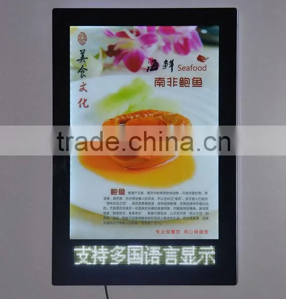 EL Advertisment Super Thin Lighting Box