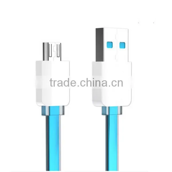 Colorful Flat Cable for Sumsung or I5/i6/i6s