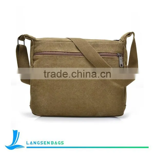 New Canvas Messenger Bags Wholesale From Bag Manufacture photo-3