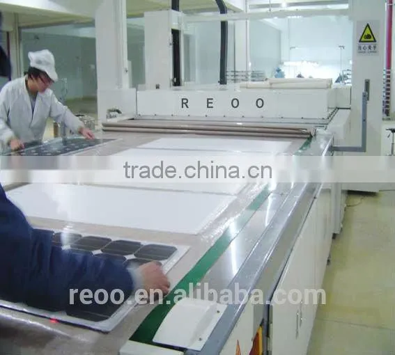 REOO Full Automatic Laminator for Making Solar Module Conducton Oil Heating photo-5