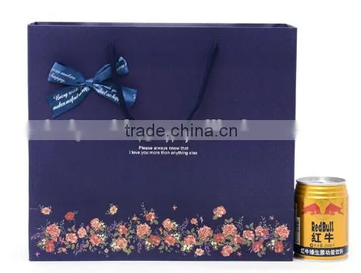Custom Printed Logo Christmas Paper Shopping Bags With Best Price photo-4