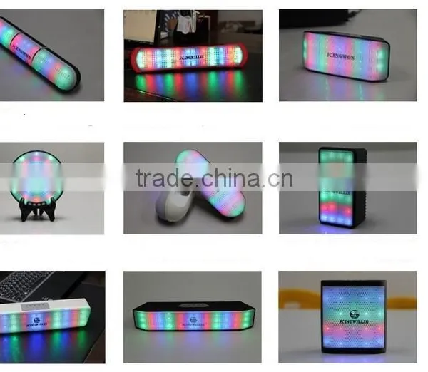 Mini Pill Colorful Wireless Bluetooth Speaker With Led Light Quality Choice photo-6