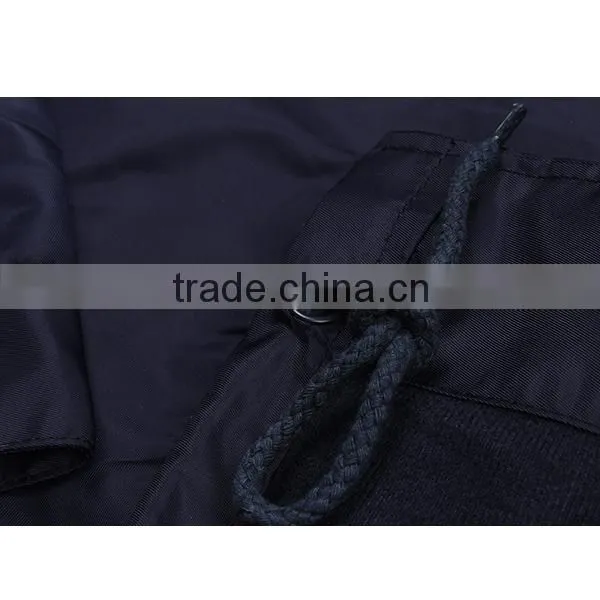 Men's Military Patches Breathable Plain Dyed Adults Bomber Ma1 Flight Jacket photo-4
