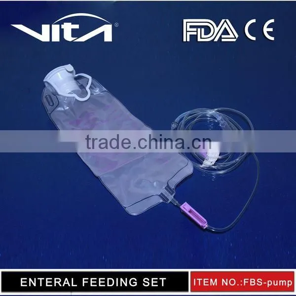 Feeding pump set
