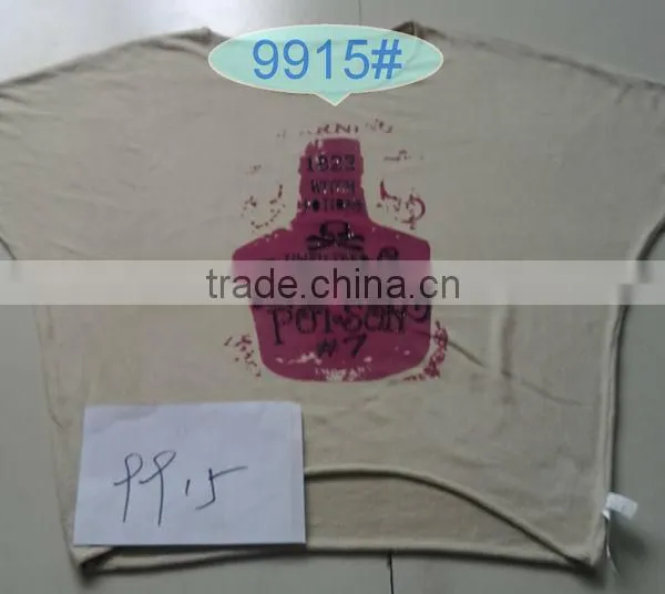 Knit Fashion Printing Scent Bottle of Shrug Designs for Women Sweater 9915#