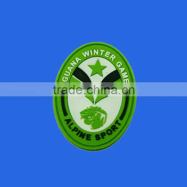 Custom Rubber Patch 3d Soft Pvc Label for Clothes