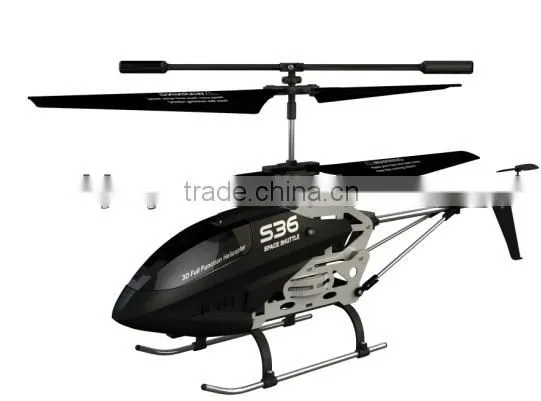 R/C 2.4G 3CH Gyroscope Alloy Plane HJ111342 photo-2