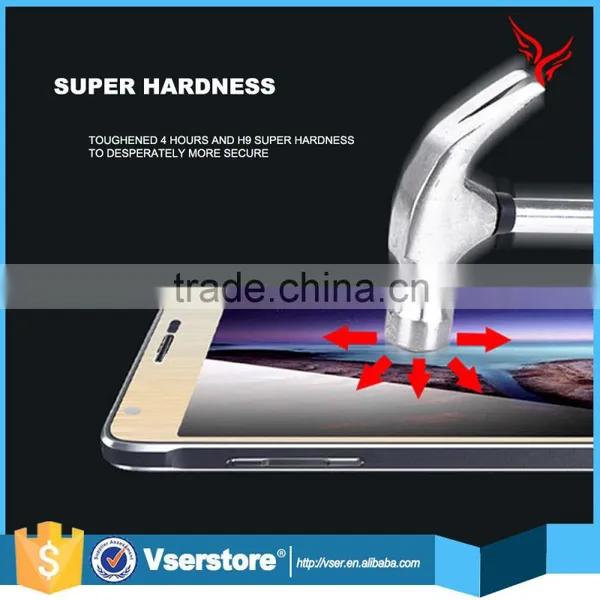 0.3 mm 9H Hardness 2.5D Aluminium Alloy Color Premium Tempered Glass Screen Protector photo-5