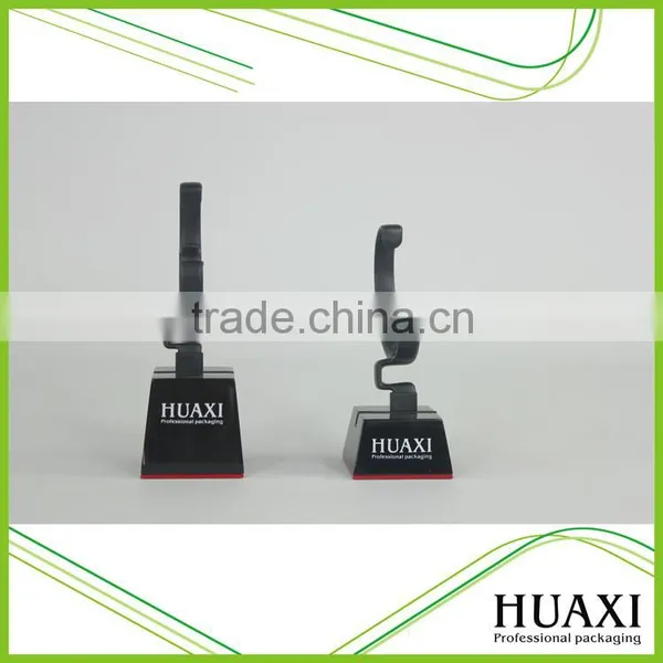 Hot Sale Special Ladder-shaped Single Wood Watch Stand With C Clip photo-2
