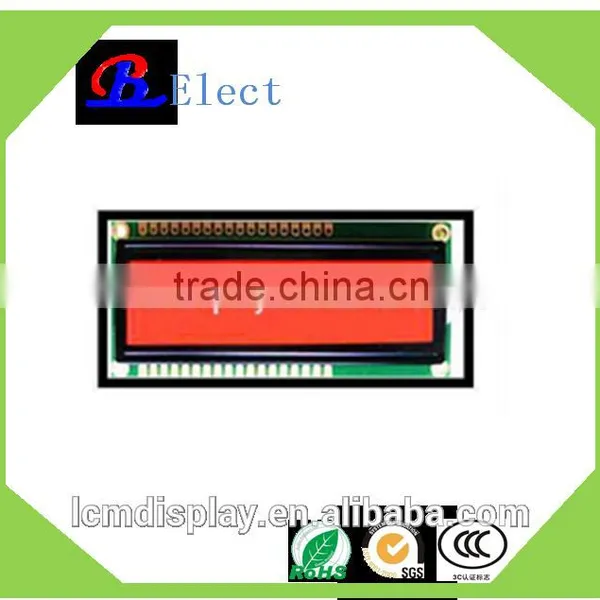 High Resolution hd STN/HTN/TFT Lcd Watch Module Price Orange Led Screen 16*2 COB Lcd Module