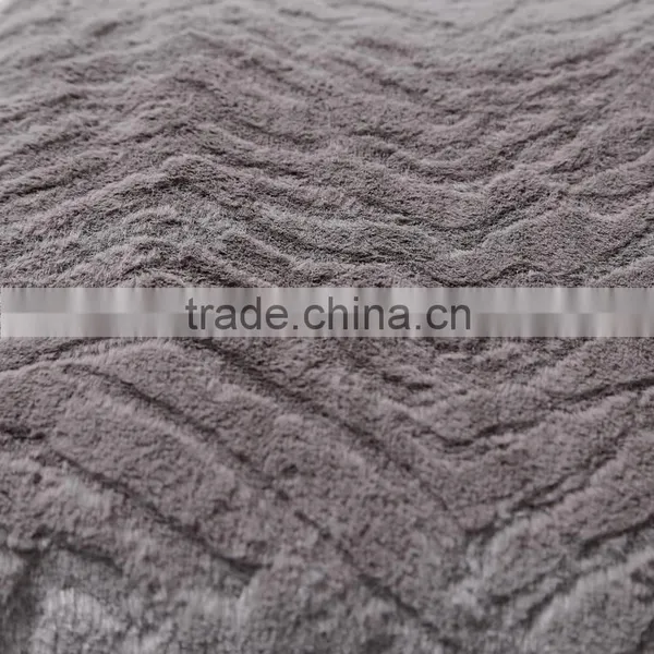 Detachable Cable Soft Brushed PV Fur+Non-woven Fabric Single Heated Overblanket photo-4