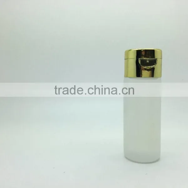 High Quality Round PE Bottle for Hotel Shampoo/empty Bottles With Plated Lid/cheap Plastic Bottle/cosmetic Bottle