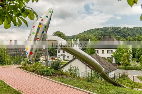 Coutry House Playground Stainless Steel Slides/playground Slide photo-2