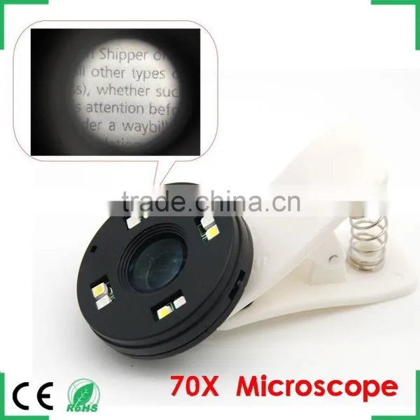 Usb Rechargeable LED Light Digital Microscope 70x Optical Smart Microscope photo-5