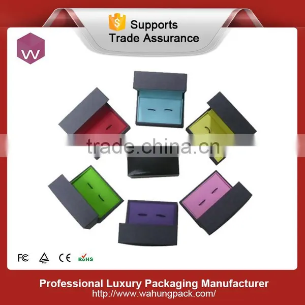Fashionable Paper Cufflink Box, Wholesale Colorful Box for Cufflink photo-3