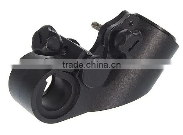 Front Clip Bicycle Motorcycle Flashlight Torch Holder Mount photo-5