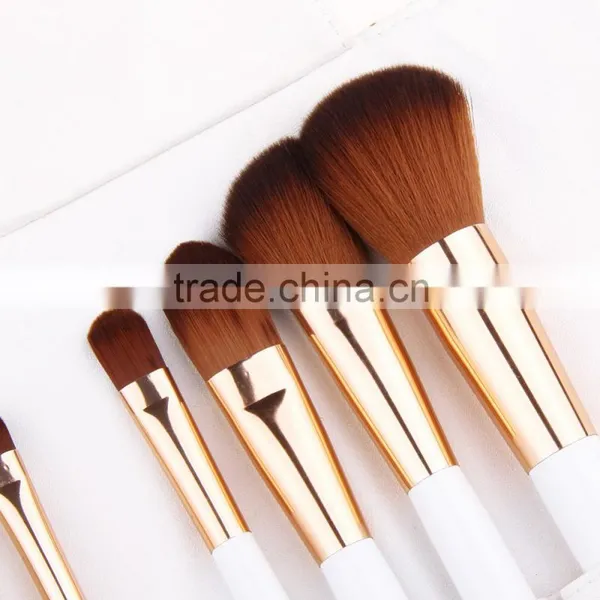 Personalized Logo 15 Pcs Synthetic Hair Makeup Brushes Set For Foundation and Eyeshadow Quality Choice photo-5