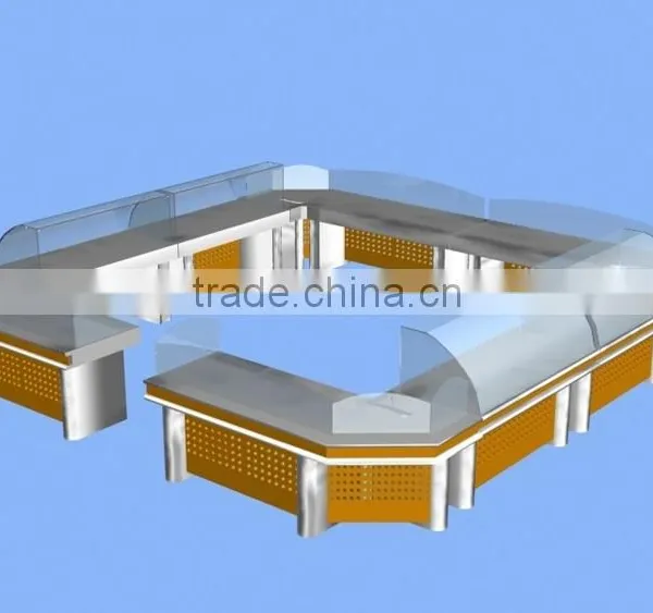 Wholesale Laminate Floor Board Used Reception Desk Furniture for Skincare photo-2