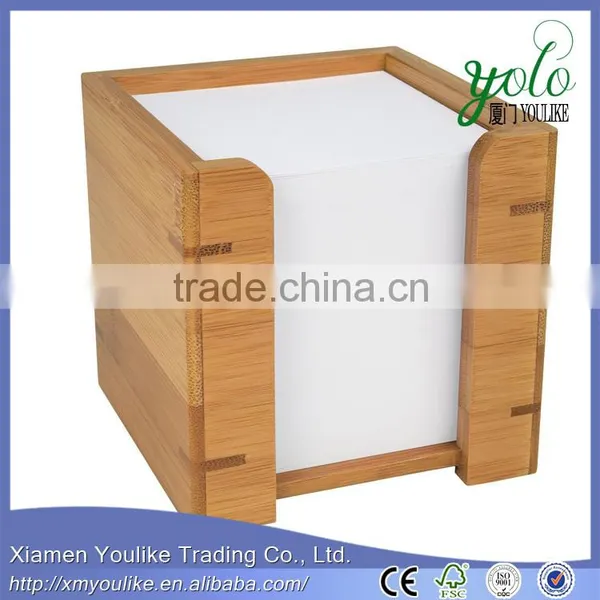 Custom Bamboo Box Bamboo Memo Box
