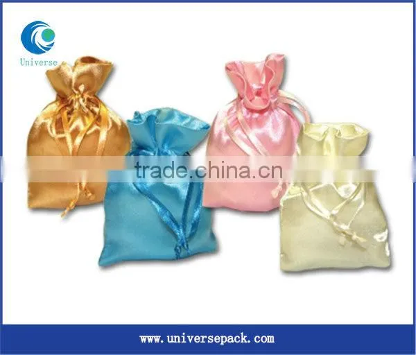 Nice Colorful Satin Storage Pouch