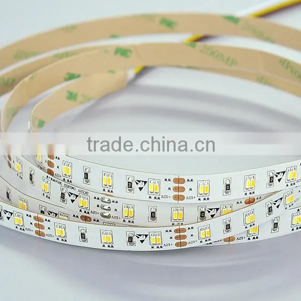 DC12V/DC24V SMD3014 CCT Color Adjustable LED Strip Warm White/ Cool White photo-5