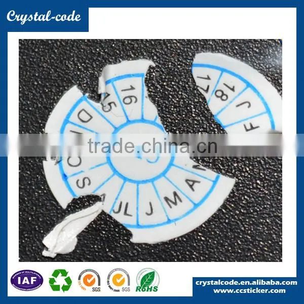 Destructive Self Adhesive Label if Removed photo-2