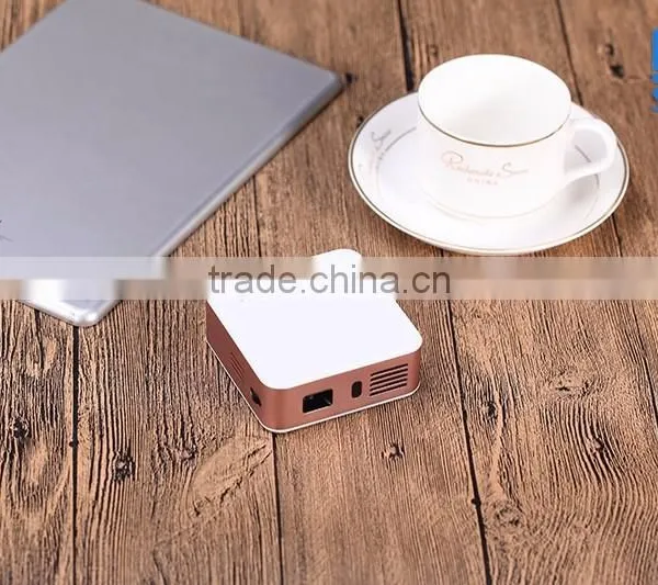E05 Android 4.4 DLP Pico Projector Smartphone Quad-core Processor Smart HD 1080p RAM 1G ROM 8G WIFi 2.4G/5G Mini LED Projector photo-5