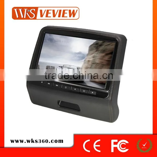 2016 New Style! 9 Inch Headrest Car Dvd Player With One Year Warranty and Factory Price photo-4