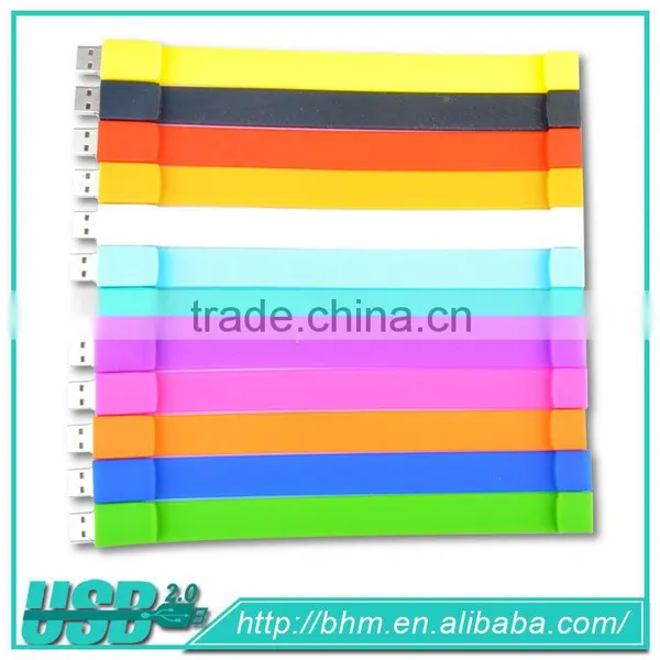 Wholesale Promotion Gift Portable Silicone Bracelet USB Stick photo-4