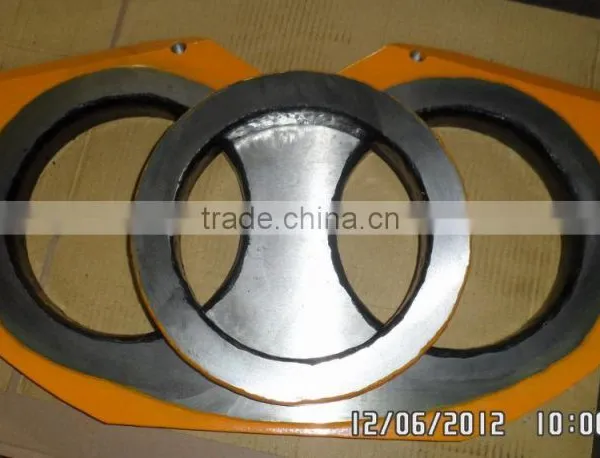 Spare Parts for Cifa/schwing/putzmeister/sany/zoomlion Wear Plate and Cutting Ring
