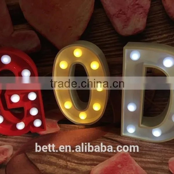 Direct Manufacture of Illuminated Sign Letter Light Marquee Letters Light for Decoration photo-6