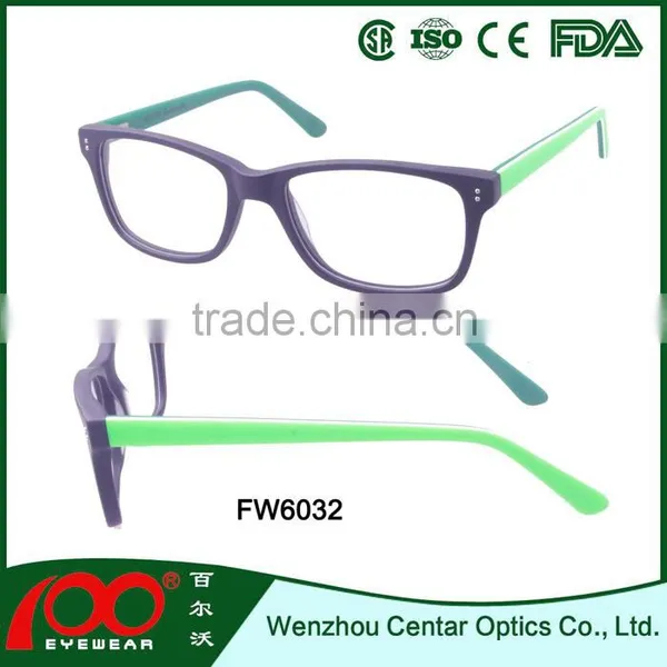 Beautiful Acetate Glasses Frames Girl Boy Myopia Spring Eyeglasses Frame Oval Optic Glasses photo-2