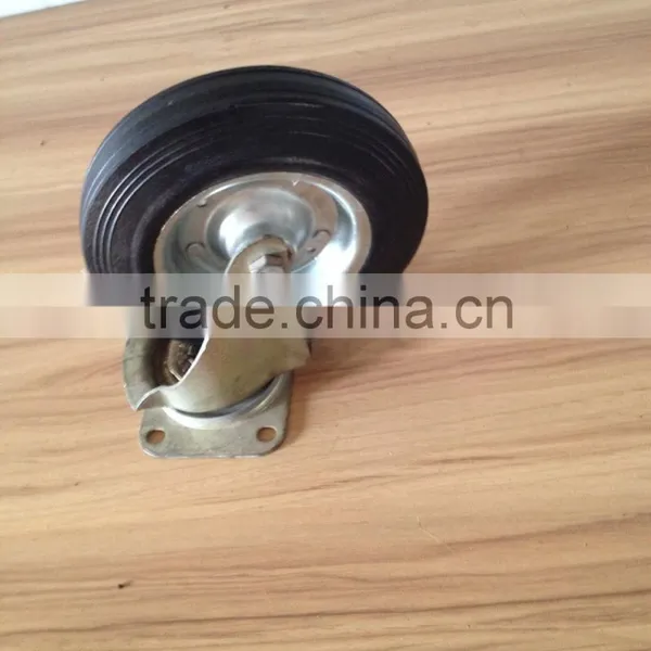 8 Inch Small Rubber Caster Wheels