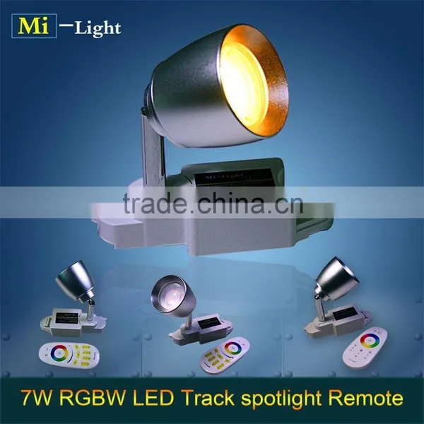 Wifi Enabled App Control Smart Lighting Spotlight Track Lamp 7w Color Changeable Milight Rgb Track Lighting photo-2