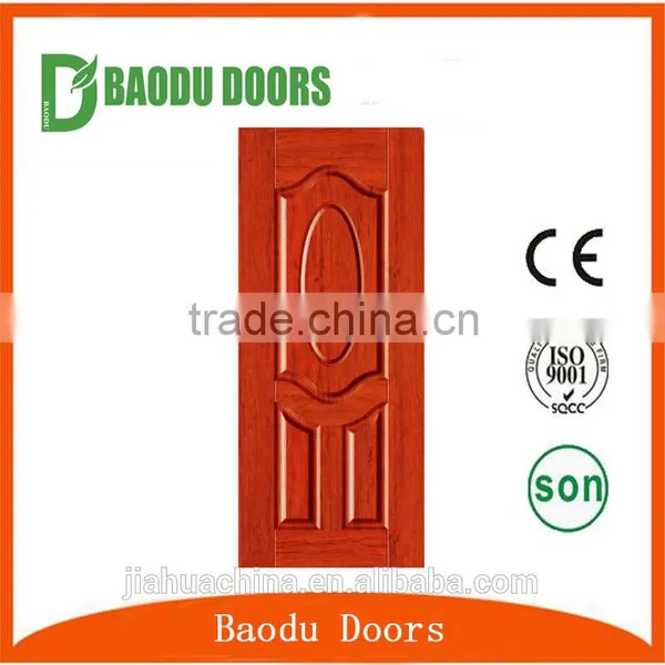 Modern New Designs Mahogany Laminate Door Skin Melamine Hdf Door Skin photo-5