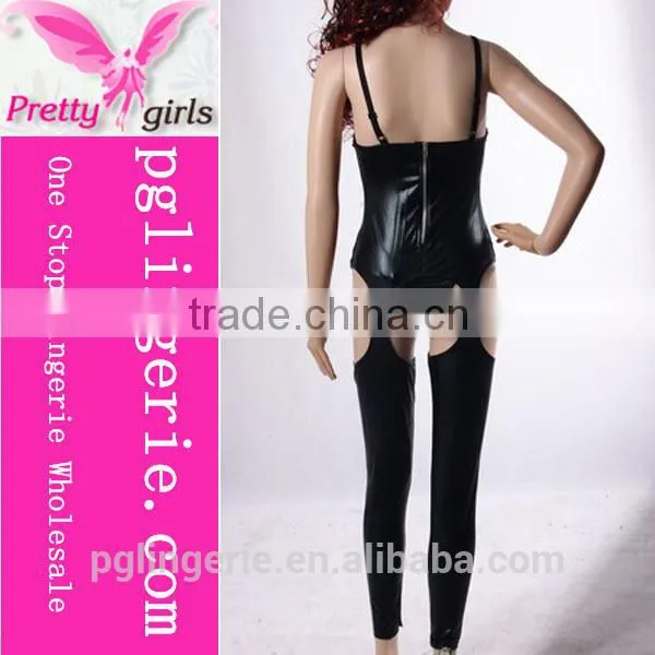 Party Dress Sexy Leather Dress for Girl photo-3