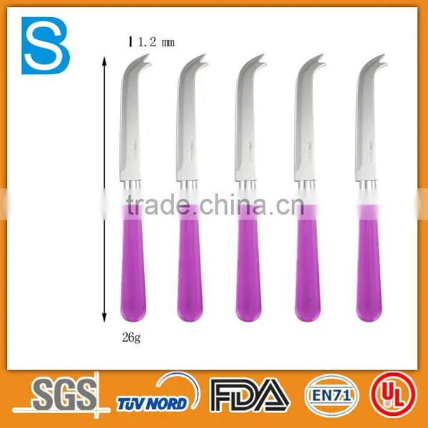 High Quality Pastic Handle Unique Cheese Knife photo-3