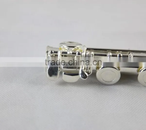 17 Open Holes Flute Silver Plated photo-5
