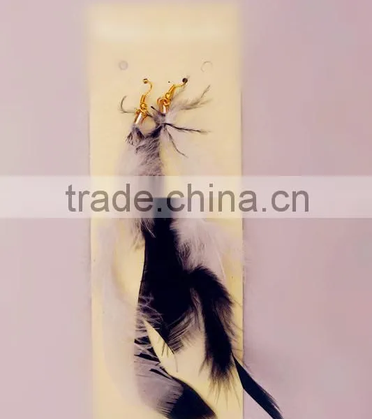 The Fancy Elegent Feather Eardrop photo-2