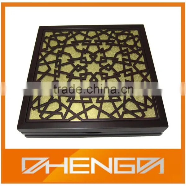 Custom Make High Quality Wooden Tea Display Box Can be Without Lid photo-6