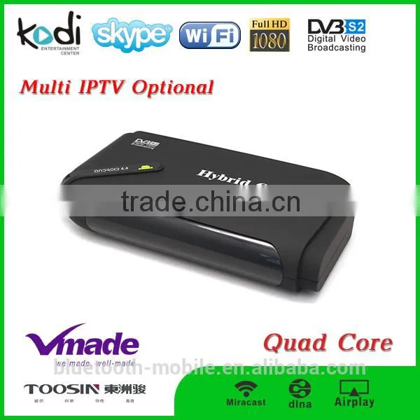 Android Aidio Tuner Combo Android Digital Satellite Internet Decoder v8 s2 With Dvb-s2 Android 4.4 os photo-3