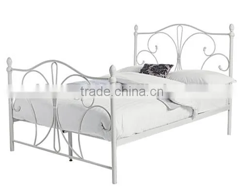 Soft Velvet Dove Bedstead photo-3